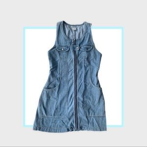 Vintage Denim mini dress!